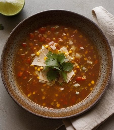 Chicken Tortilla Soup recipe image