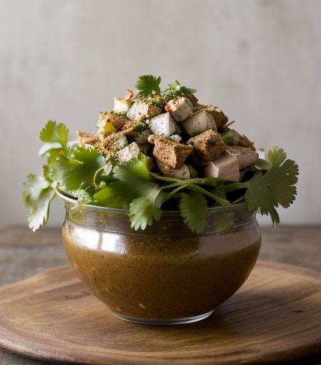 Chicken Tostada Salad Ala Loren recipe image