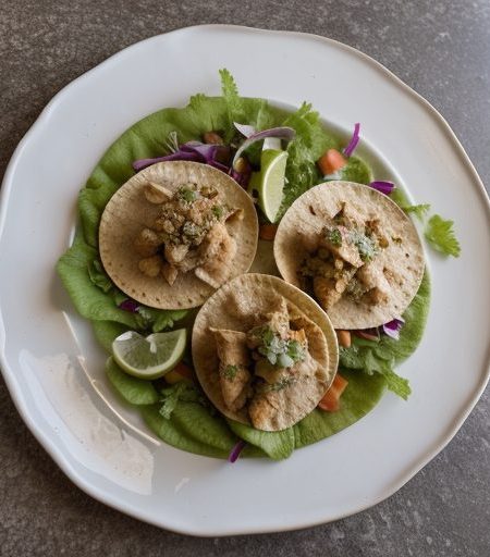 Chicken Tostadas recipe image