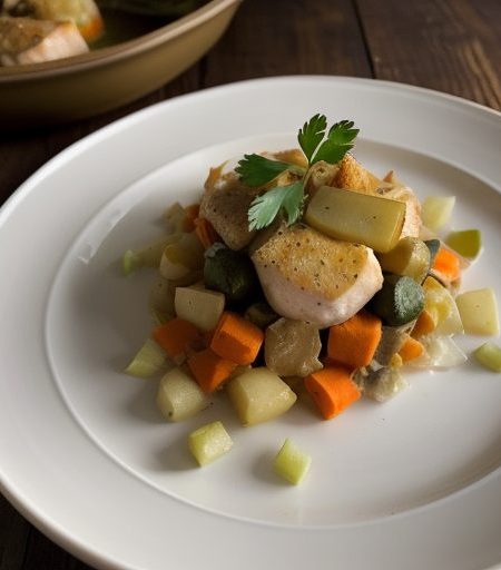 Chicken & Vegetable Casserole recipe image