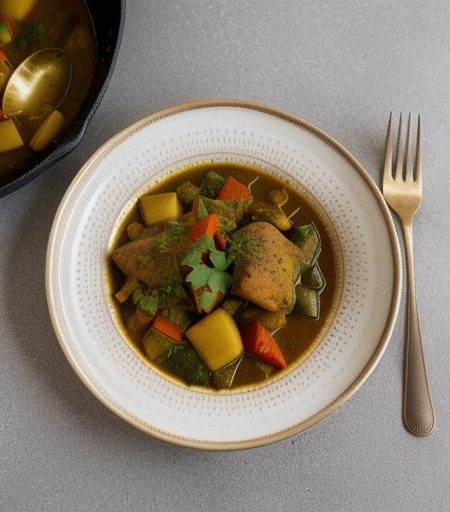 Chicken & Vegetable Curry recipe image