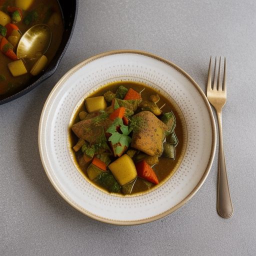 Chicken & Vegetable Curry recipe image