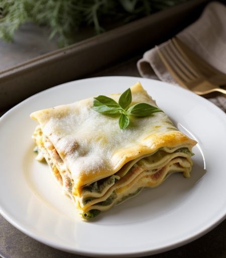 Chicken Vegetable Lasagna recipe image