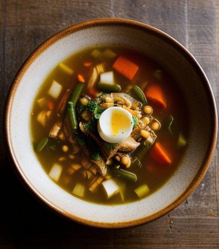 Chicken-Vegetable Soup recipe image