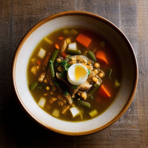 Chicken-Vegetable Soup recipe image