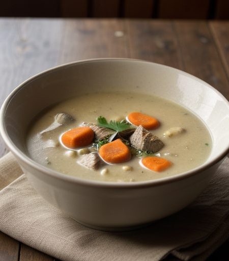 Chicken Velvet Soup recipe image