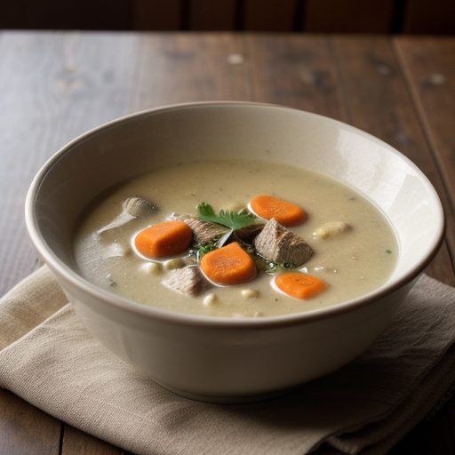 Chicken Velvet Soup recipe image