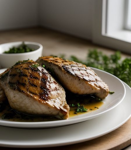 Chicken W/ Garlic & Parsley recipe image