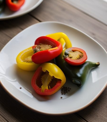 Chicken W/ Red & Yellow Bell Peppers 1 I21 recipe image