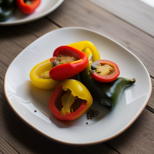 Chicken W/ Red & Yellow Bell Peppers 1 I21 recipe image