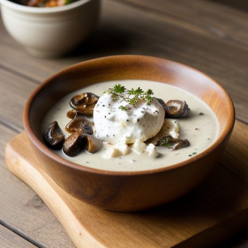 Chicken W/ Shiitake Mushroom Sauce recipe image