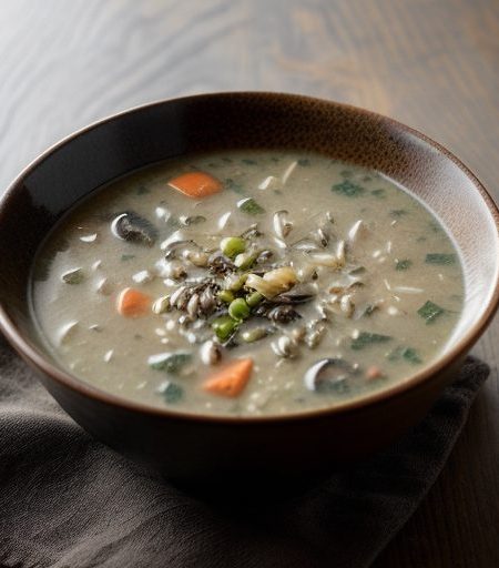 Chicken & Wild Rice Soup recipe image