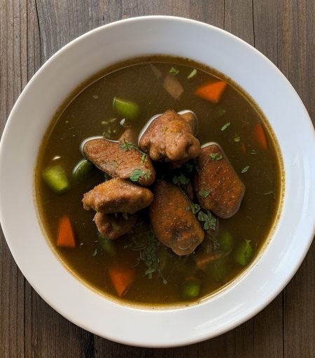 Chicken Wings Gumbo Style recipe image