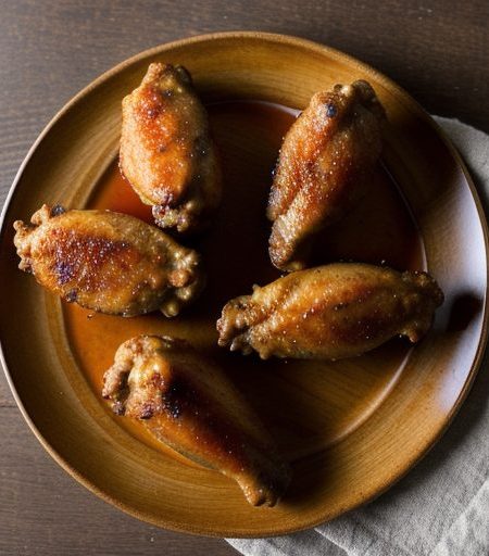 Chicken Wings Valencia recipe image