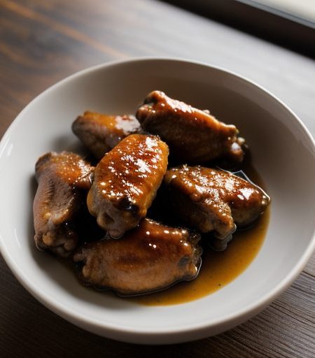 Chicken Wings W/Sauce recipe image