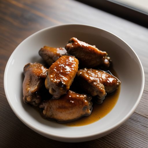 Chicken Wings W/Sauce recipe image