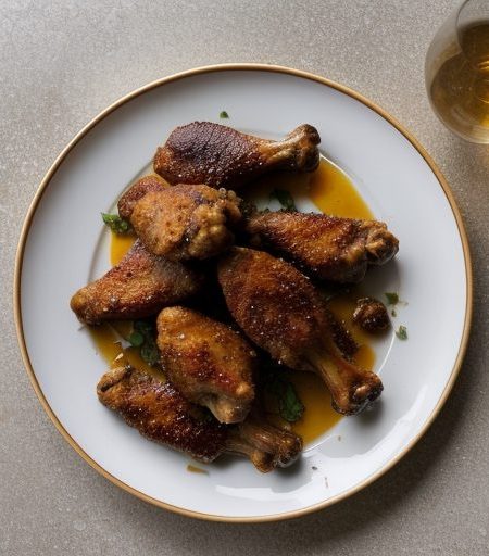 Chicken Wings With Three Different Marinades recipe image