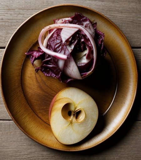 Chicken With Apples & Radicchio recipe image