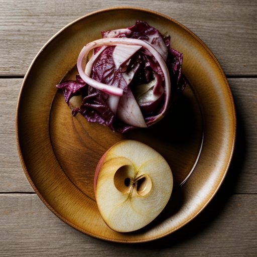 Chicken With Apples & Radicchio recipe image