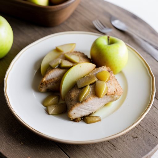 Chicken With Apples recipe image