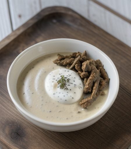 Chicken With Cream Sauce recipe image