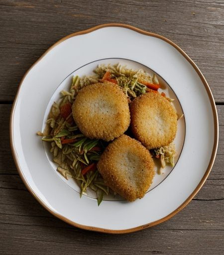 Chicken With Fennel Red Pepper & Rice recipe image