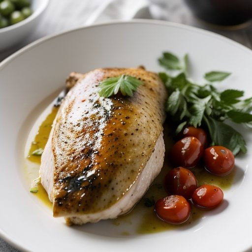 Chicken With Feta & Tomatoes recipe image