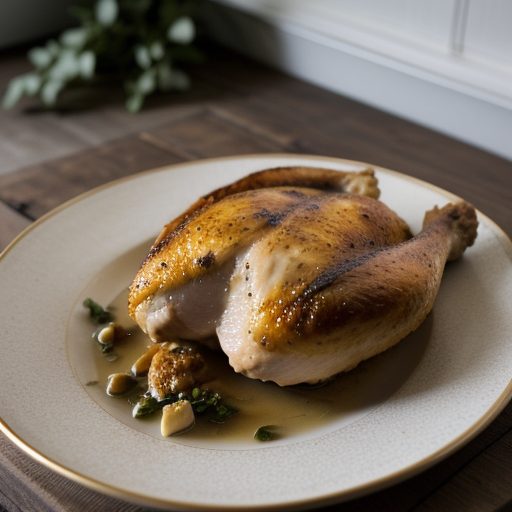 Chicken With Forty Cloves of Garlic recipe image