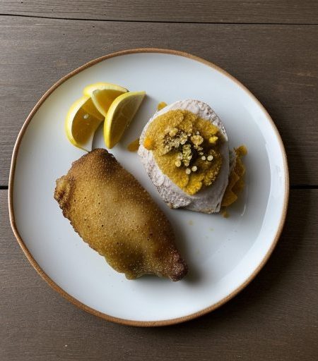 Chicken With Fruit & Mixed Mustards recipe image
