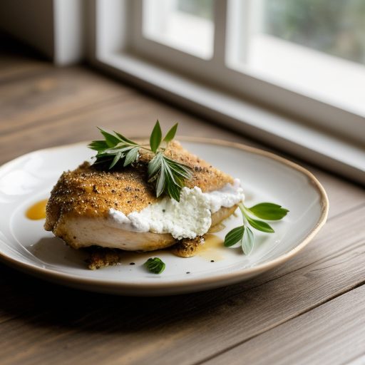 Chicken With Goat Cheese recipe image