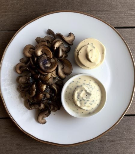 Chicken With Grape Mustard Cream recipe image