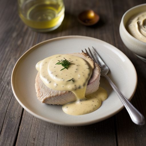 Chicken With Grape Mustard Cream Sauce (7 Pts recipe image