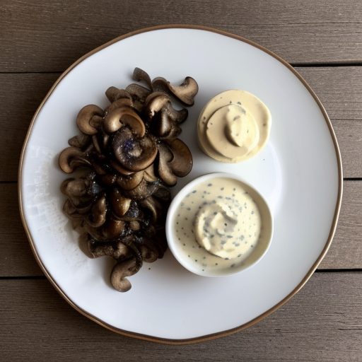 Chicken With Grape Mustard Cream recipe image