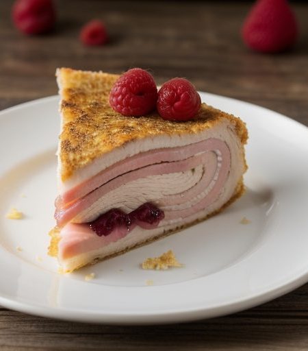 Chicken With Ham & Provalone Cheese recipe image