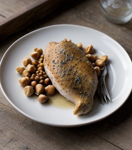 Chicken With Hazelnuts recipe image