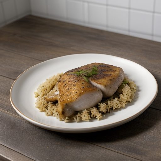 Chicken With Onions~ recipe image