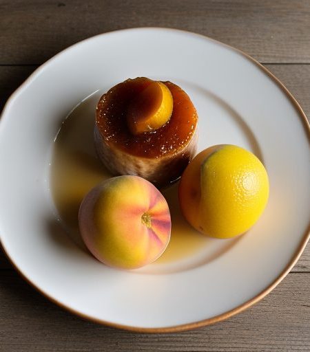 Chicken With Peaches recipe image