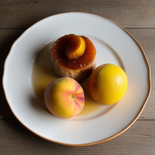 Chicken With Peaches recipe image