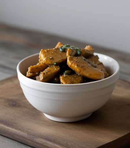 Chicken With Peppercorn Sauce recipe image