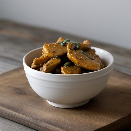 Chicken With Peppercorn Sauce recipe image