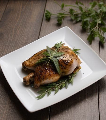 Chicken With Pink and Green Peppercorns #1 of 2 recipe image