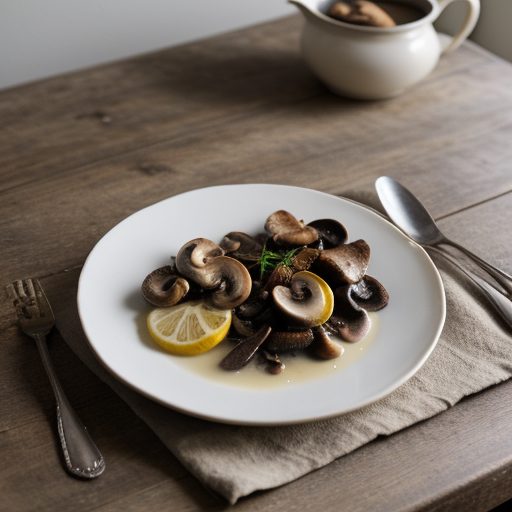 Chicken With Port~ Cream & Mushrooms recipe image