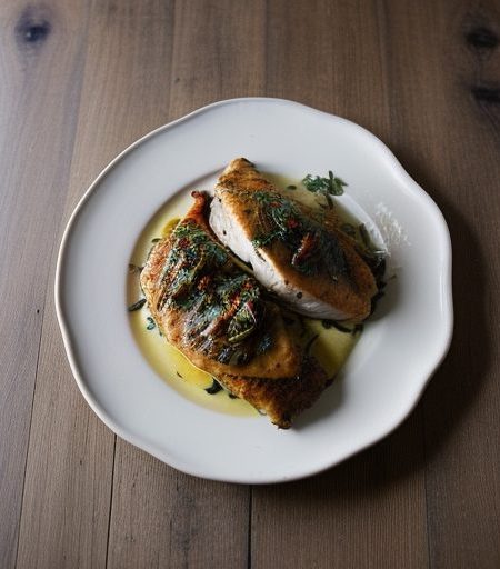 Chicken With Shallots and Sundried Tomatoes recipe image