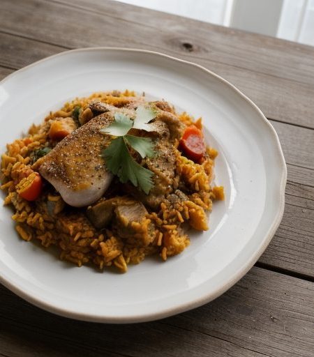 Chicken With Spanish Rice recipe image