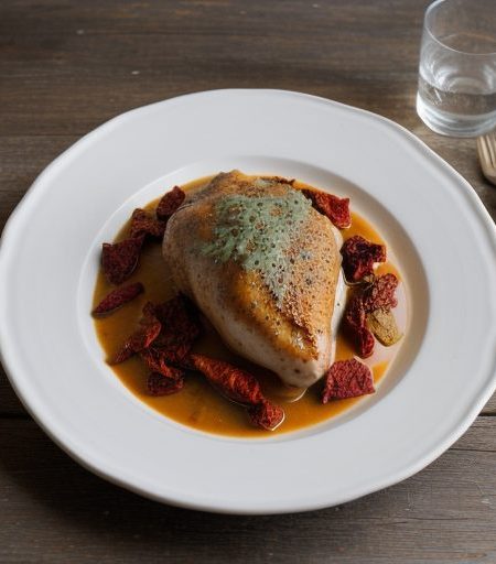 Chicken With Sun-Dried Tomatoes & Cream recipe image