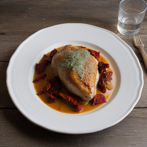 Chicken With Sun-Dried Tomatoes & Cream recipe image