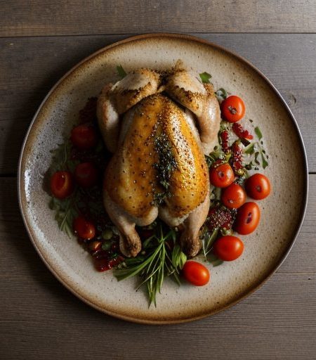 Chicken With Tomatoes recipe image
