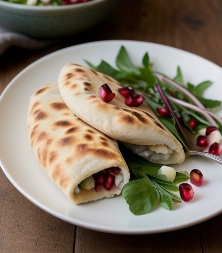 Chicken With Tonnato Sauce in Pita Pockets recipe image