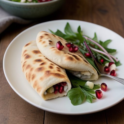 Chicken With Tonnato Sauce in Pita Pockets recipe image
