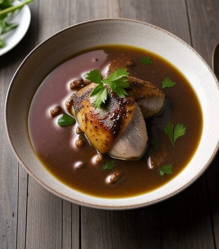 Chicken With Wine Sauce recipe image